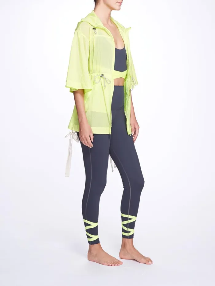 Women Marchesa Tops Naomi Jacket Neon Yellow