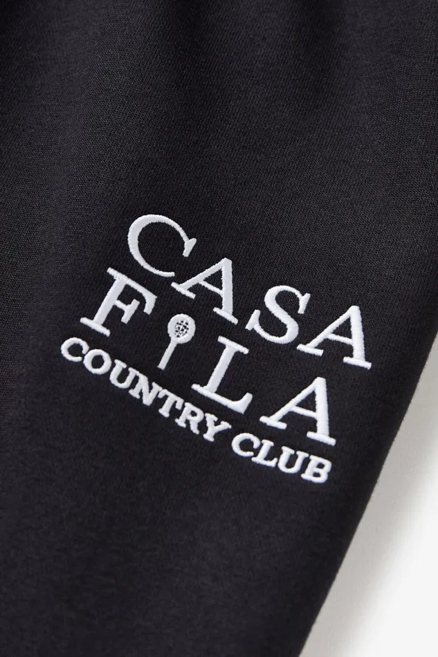 Women Matching Sets Fila CASA FILA Country Club Jogger 001 Black