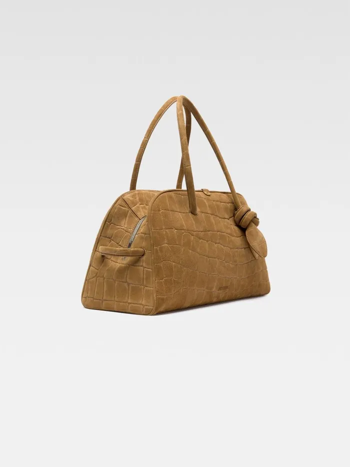 WomenMen Crossbody and Handbags JACQUEMUS The Turismo Camel WomenMen Crossbody and Handbags JACQUEMUS The Turismo Camel