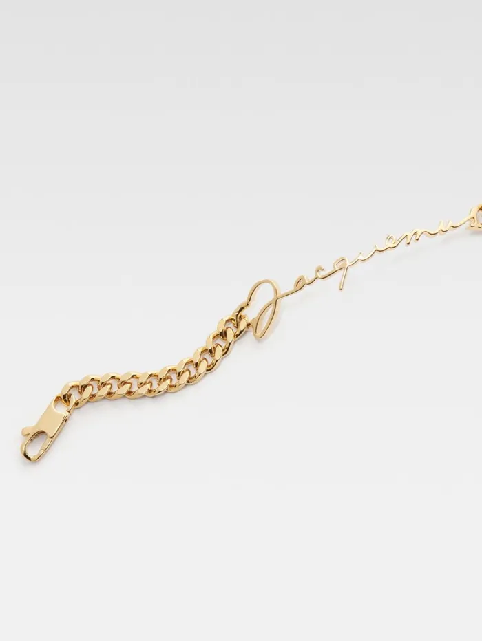 WomenMen Jewellery JACQUEMUS The Jacquemus Bracelet Gold WomenMen Jewellery JACQUEMUS The Jacquemus Bracelet Gold