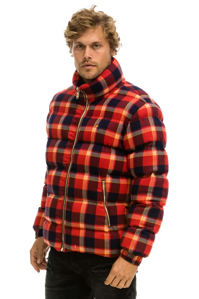 WomenMen Outerwear Aviator Nation PLAID TRAVELER JACKET 8211 RUGBY PLAID