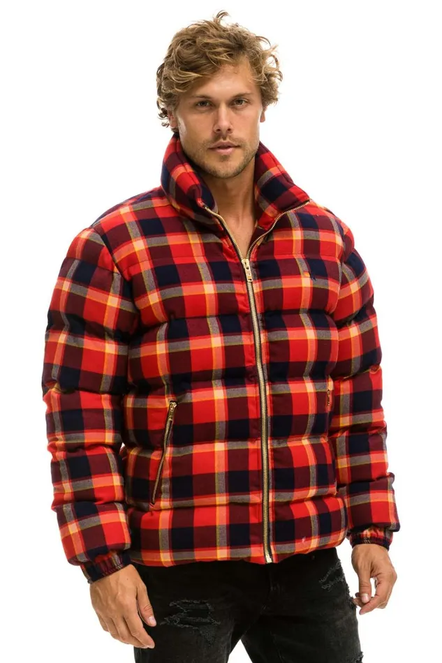 WomenMen Outerwear Aviator Nation PLAID TRAVELER JACKET 8211 RUGBY PLAID