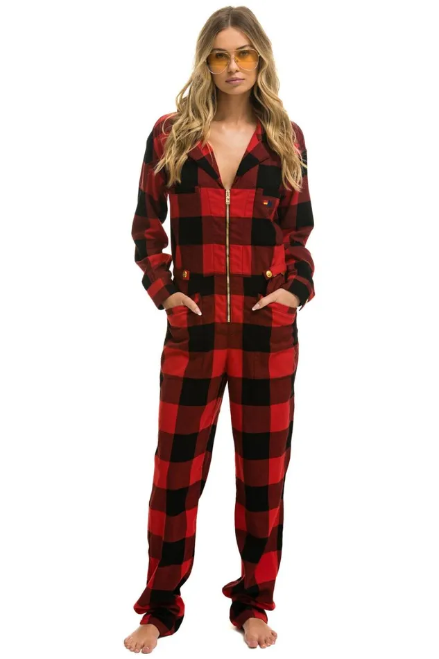 WomenMen Outerwear Aviator Nation UNISEX PLAID FLIGHT SUIT 8211 BUFFALO PLAID WomenMen Outerwear Aviator Nation UNISEX PLAID FLIGHT SUIT 8211 BUFFALO PLAID