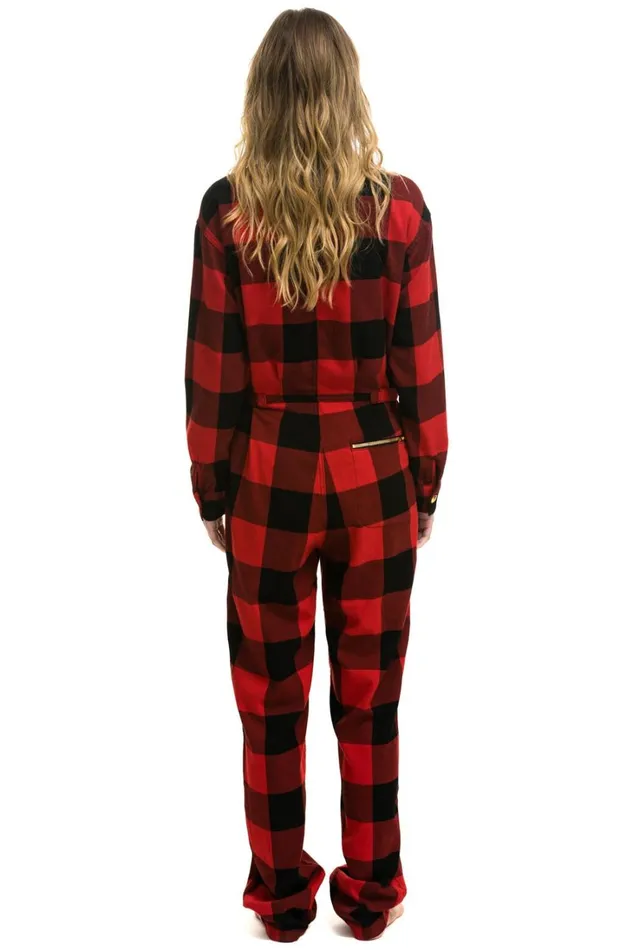 WomenMen Outerwear Aviator Nation UNISEX PLAID FLIGHT SUIT 8211 BUFFALO PLAID WomenMen Outerwear Aviator Nation UNISEX PLAID FLIGHT SUIT 8211 BUFFALO PLAID