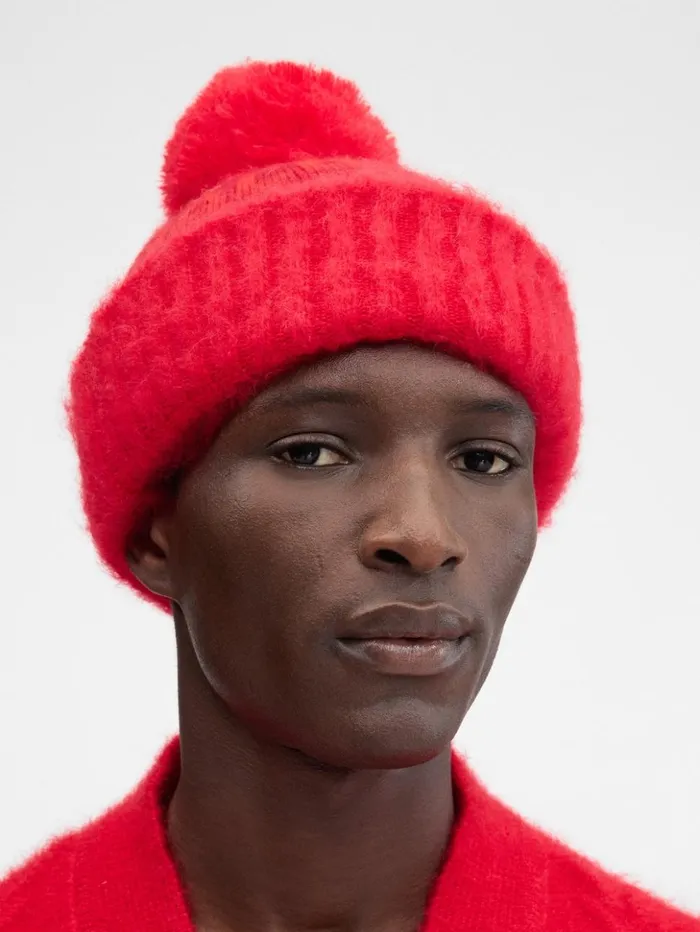 WomenMen Scarves Beanies and Gloves JACQUEMUS The Winter Beanie Red WomenMen Scarves Beanies and Gloves JACQUEMUS The Winter Beanie Red