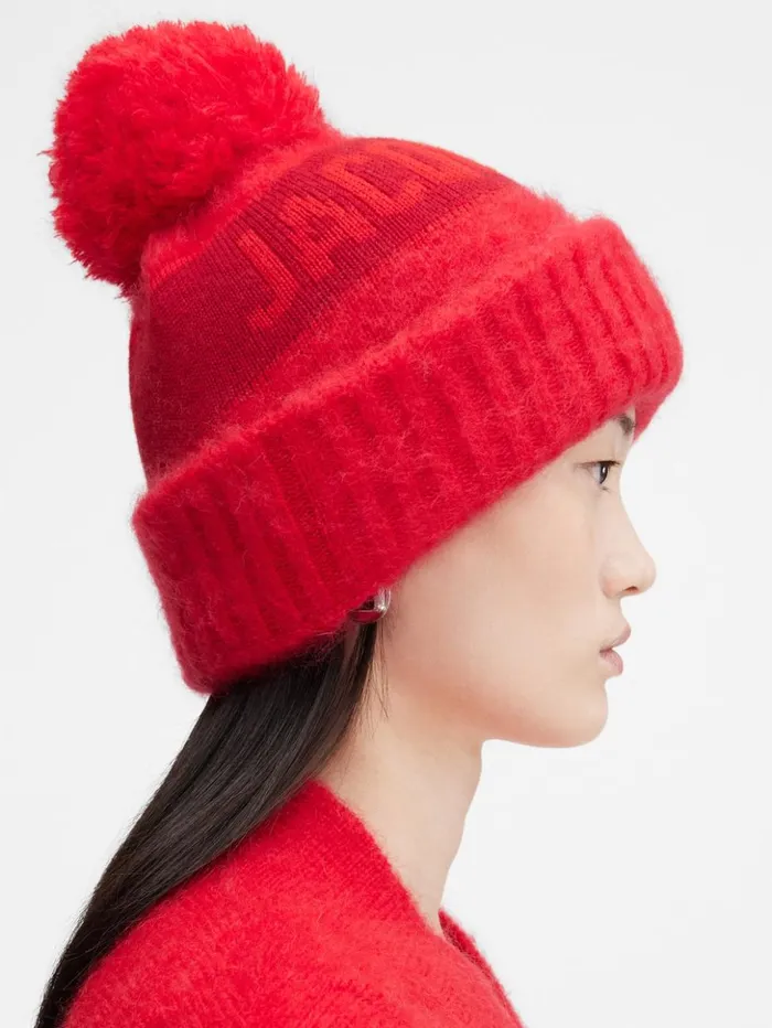 WomenMen Scarves Beanies and Gloves JACQUEMUS The Winter Beanie Red WomenMen Scarves Beanies and Gloves JACQUEMUS The Winter Beanie Red