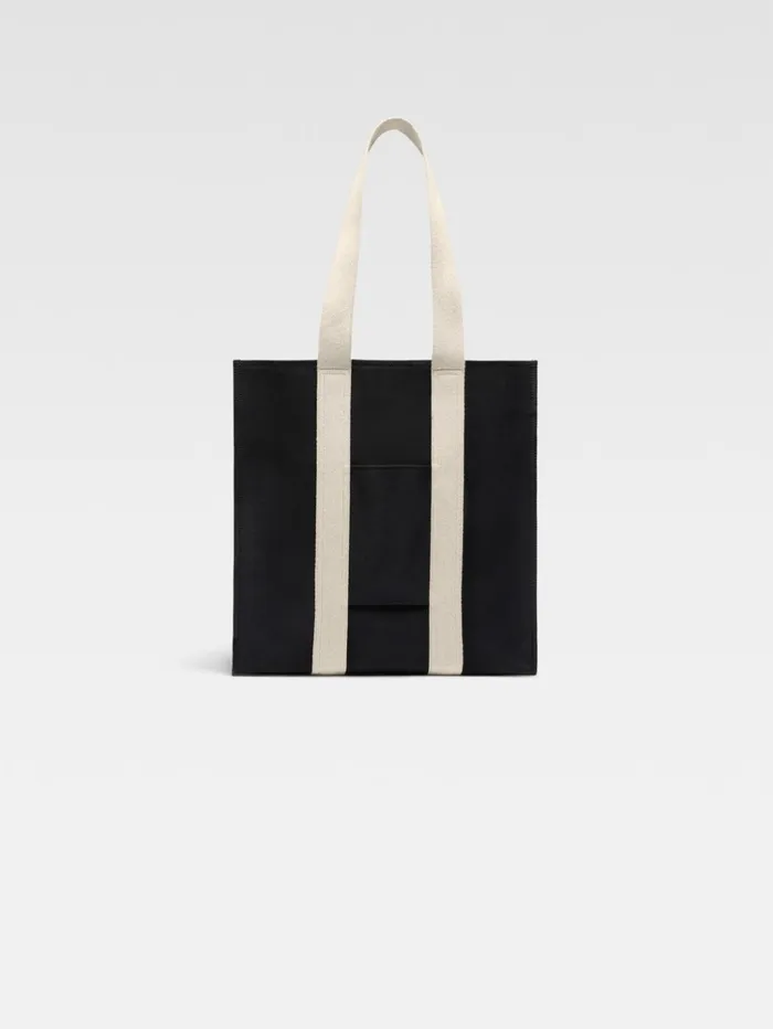 WomenMen Shoulder Bags JACQUEMUS The Cuerda Shopper Bag Black
