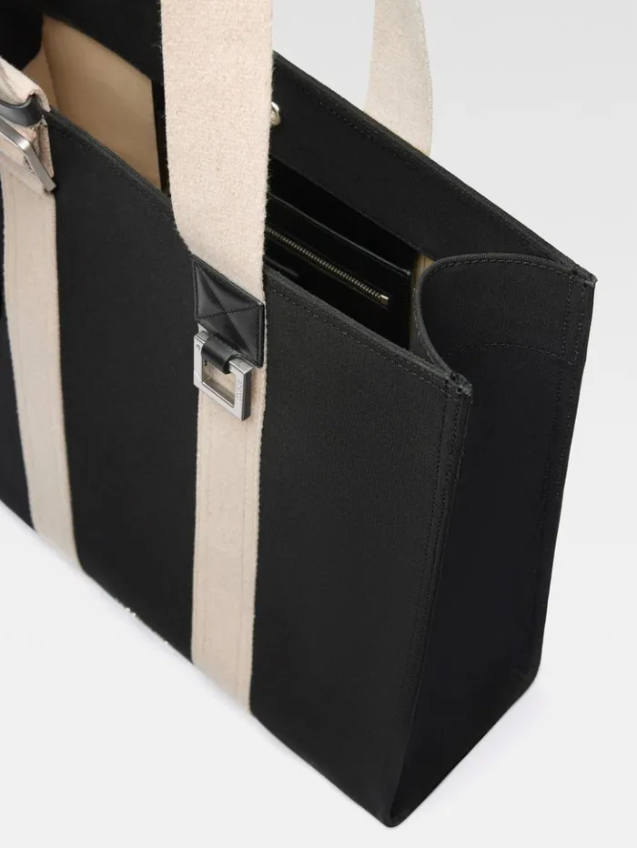 WomenMen Shoulder Bags JACQUEMUS The Cuerda Shopper Bag Black