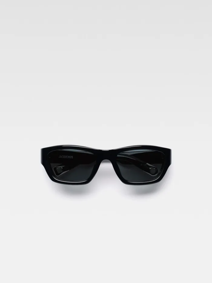 WomenMen Sunglasses JACQUEMUS The Meridiano Sunglasses Black