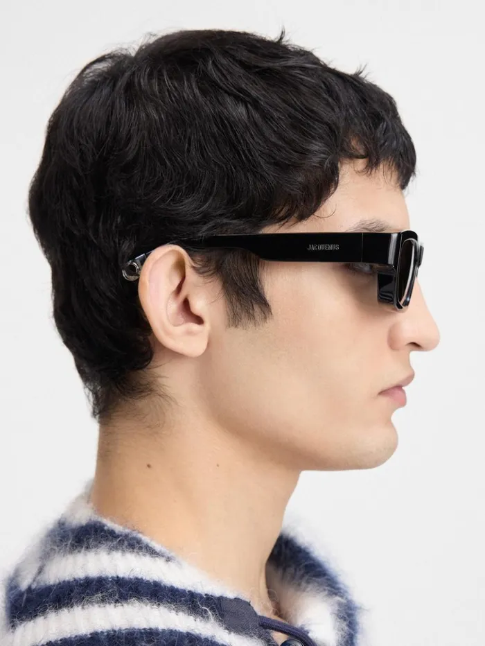 WomenMen Sunglasses JACQUEMUS The Meridiano Sunglasses Black WomenMen Sunglasses JACQUEMUS The Meridiano Sunglasses Black