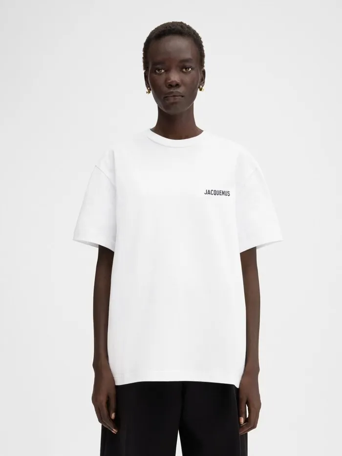 WomenMen Tshirts JACQUEMUS The Dubai Address Tshirt Dubai White WomenMen Tshirts JACQUEMUS The Dubai Address Tshirt Dubai White