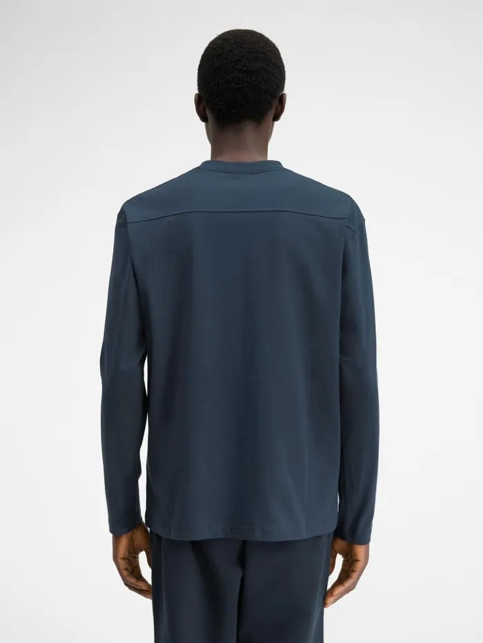 WomenMen Tshirts JACQUEMUS The Longsleeve Tshirt Dark Navy WomenMen Tshirts JACQUEMUS The Longsleeve Tshirt Dark Navy