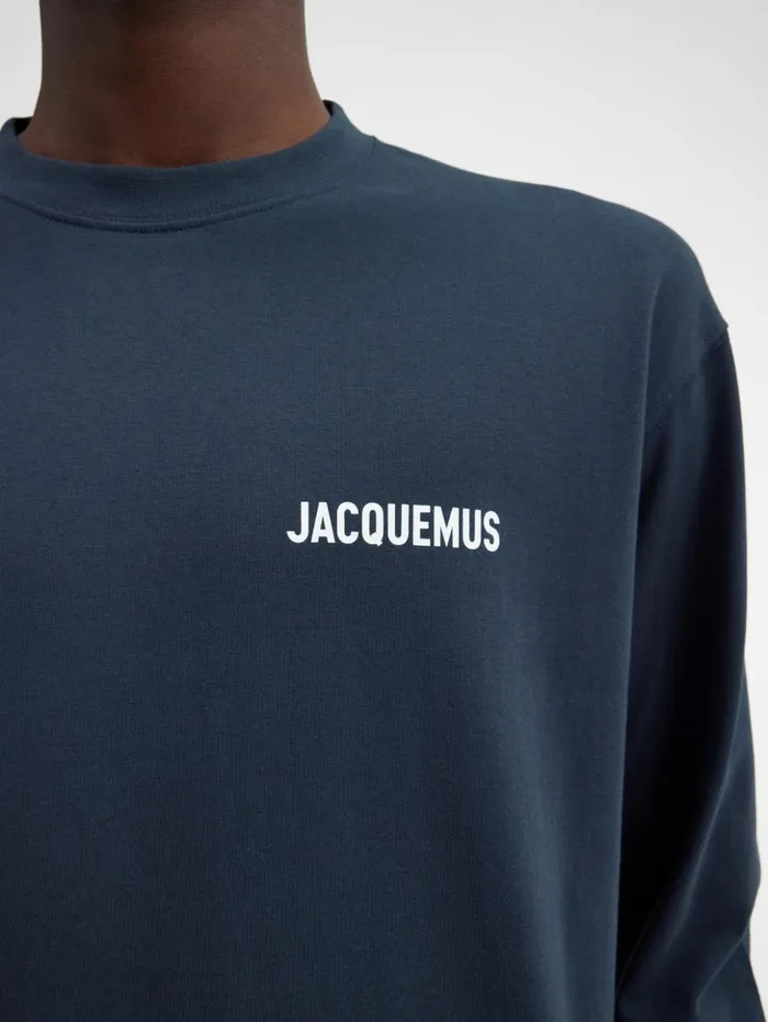 WomenMen Tshirts JACQUEMUS The Longsleeve Tshirt Dark Navy WomenMen Tshirts JACQUEMUS The Longsleeve Tshirt Dark Navy
