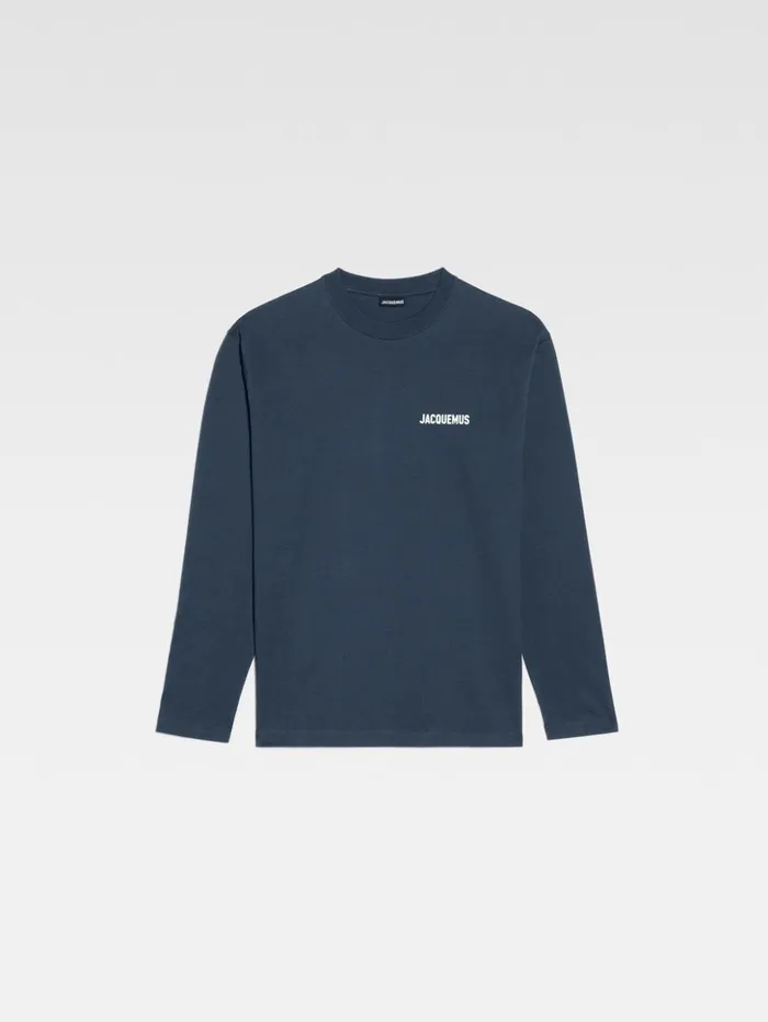 WomenMen Tshirts JACQUEMUS The Longsleeve Tshirt Dark Navy WomenMen Tshirts JACQUEMUS The Longsleeve Tshirt Dark Navy