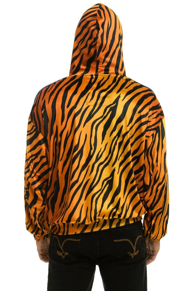 WomenMen Tops Aviator Nation CLASSIC VELVET RELAXED PULLOVER HOODIE 8211 TIGER WomenMen Tops Aviator Nation CLASSIC VELVET RELAXED PULLOVER HOODIE 8211 TIGER