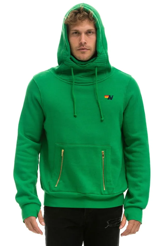 WomenMen Tops Aviator Nation NINJA PULLOVER HOODIE 8211 KELLY GREEN WomenMen Tops Aviator Nation NINJA PULLOVER HOODIE 8211 KELLY GREEN