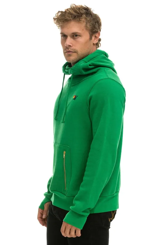 WomenMen Tops Aviator Nation NINJA PULLOVER HOODIE 8211 KELLY GREEN WomenMen Tops Aviator Nation NINJA PULLOVER HOODIE 8211 KELLY GREEN