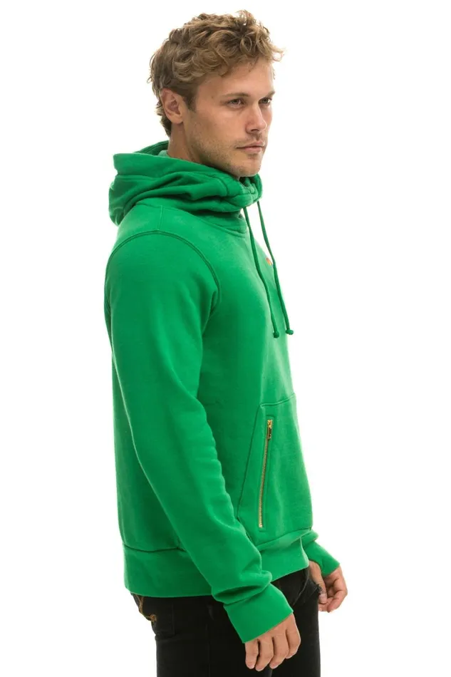 WomenMen Tops Aviator Nation NINJA PULLOVER HOODIE 8211 KELLY GREEN WomenMen Tops Aviator Nation NINJA PULLOVER HOODIE 8211 KELLY GREEN