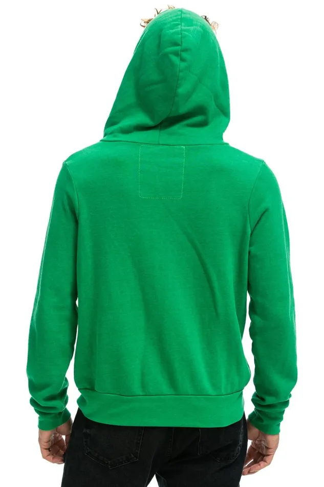 WomenMen Tops Aviator Nation SMILEY 2 HOODIE 8211 KELLY GREEN