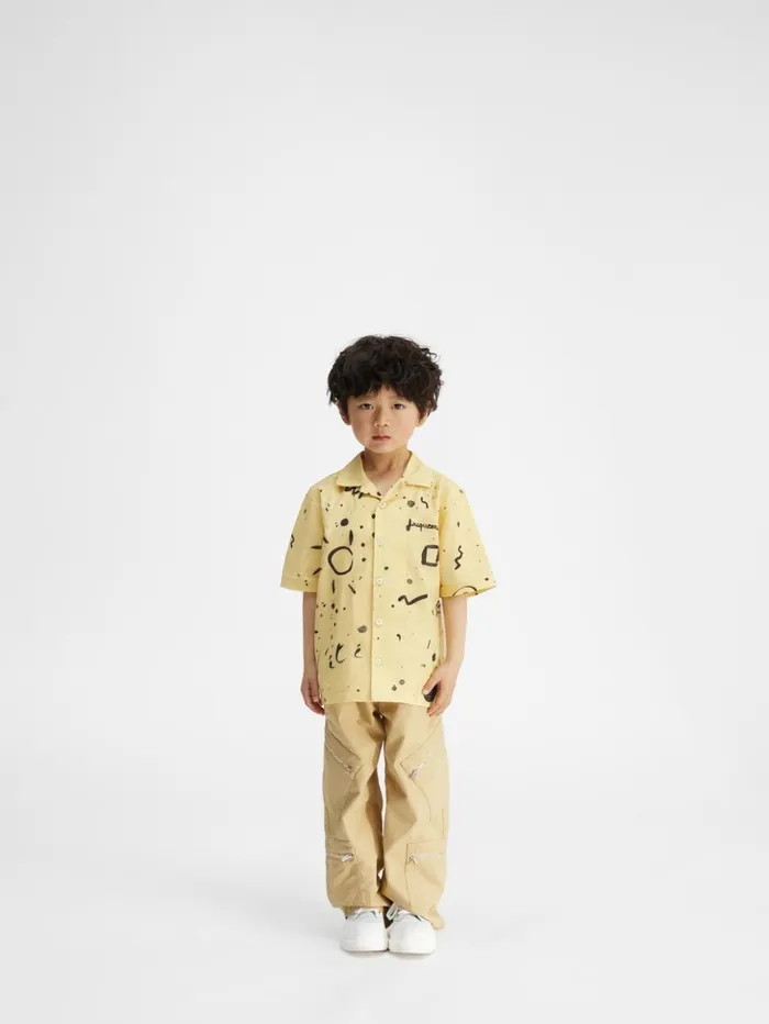 WomenMen Tops JACQUEMUS The Jean Kids039 Shirt Print Summer Kids
