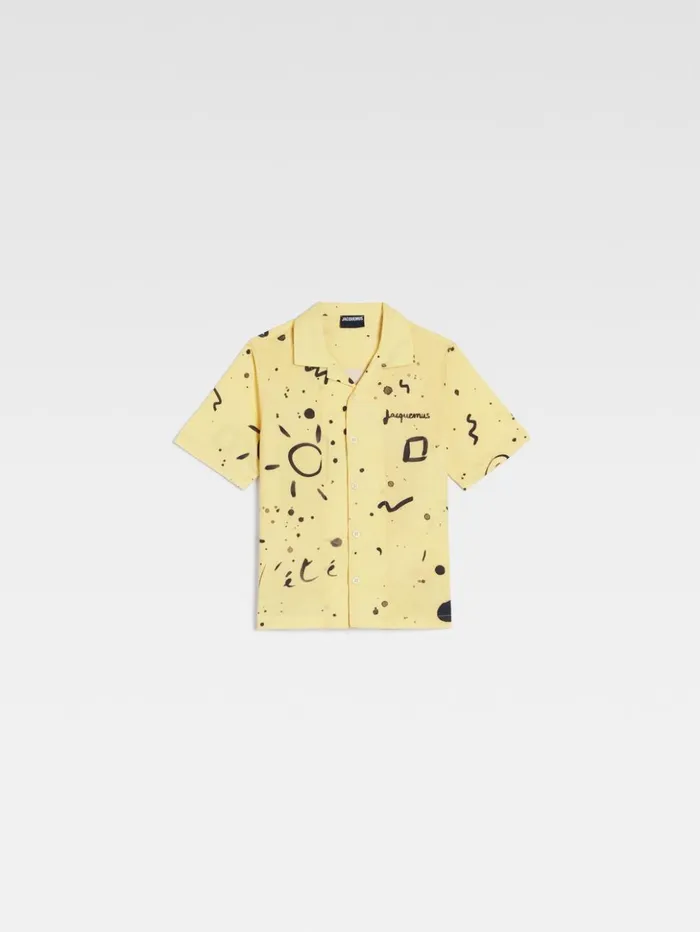 WomenMen Tops JACQUEMUS The Jean Kids039 Shirt Print Summer Kids WomenMen Tops JACQUEMUS The Jean Kids039 Shirt Print Summer Kids
