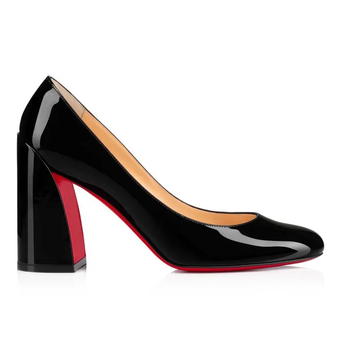 Women Miss Sab 85 Mm Pumps 8211 Patent Calf Leather 8211 Black Christian Louboutin Pumps