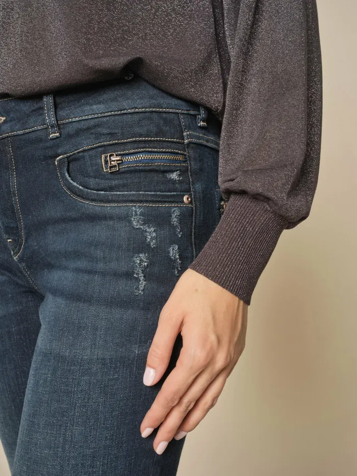 Women MMCarla Naomi Rio Jeans Dark Blue Jeans MOS MOSH Women MMCarla Naomi Rio Jeans Dark Blue Jeans MOS MOSH