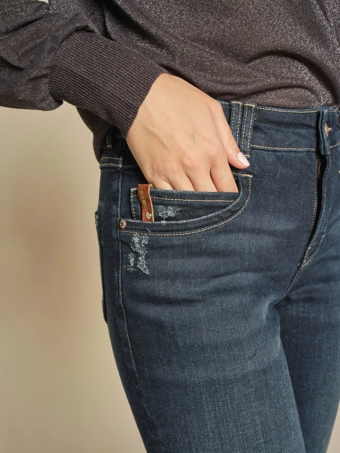 Women MMCarla Naomi Rio Jeans Dark Blue Jeans MOS MOSH Women MMCarla Naomi Rio Jeans Dark Blue Jeans MOS MOSH