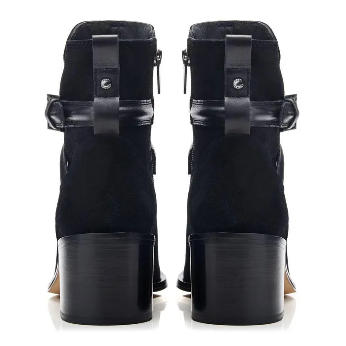 Women Moda In Pelle Black Boots Carliy Black Suede Women Moda In Pelle Black Boots Carliy Black Suede