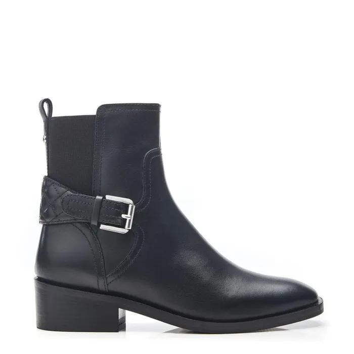 Women Moda In Pelle Black Boots Cellia Black Leather