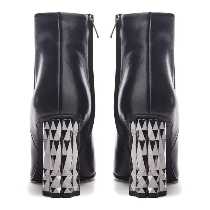 Women Moda In Pelle Black Boots Kiratta Black Leather