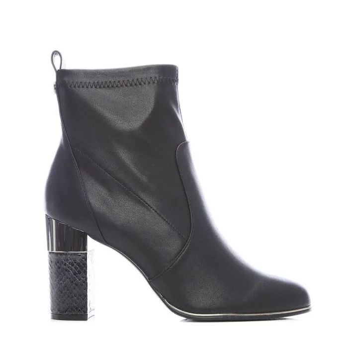 Women Moda In Pelle Black Boots Lorita Black Porvair