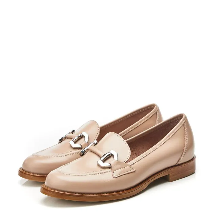 Women Moda In Pelle Brogues And Loafers Elsbeth Cameo Leather