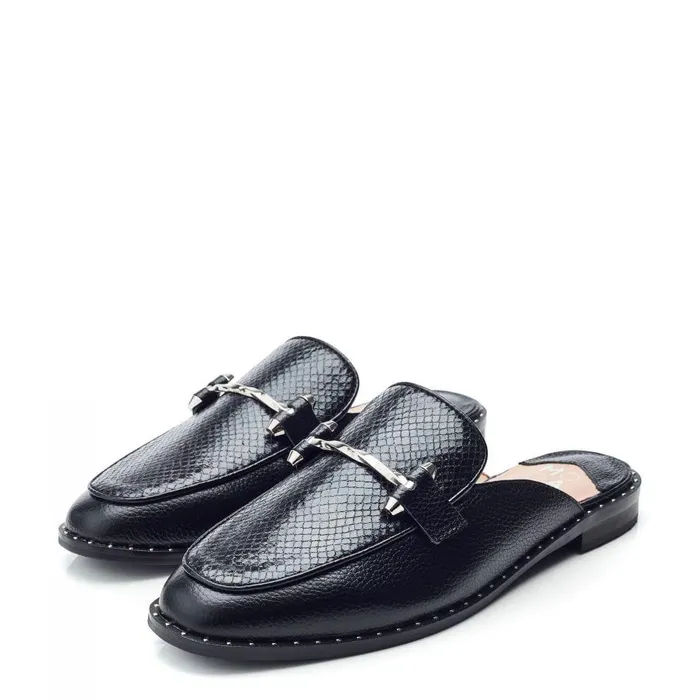 Women Moda In Pelle Casual Shoes Ellajean Black Leather