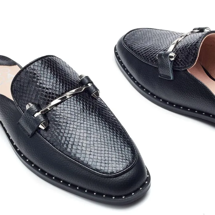 Women Moda In Pelle Casual Shoes Ellajean Black Leather