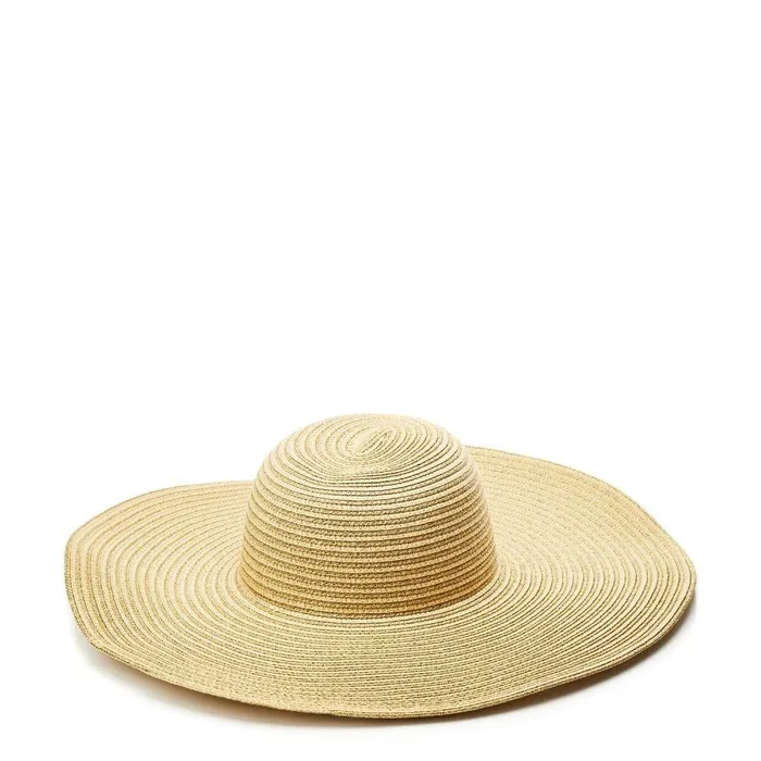 Women Moda In Pelle Hats Verona Hat Natural 8211 Gold Textile