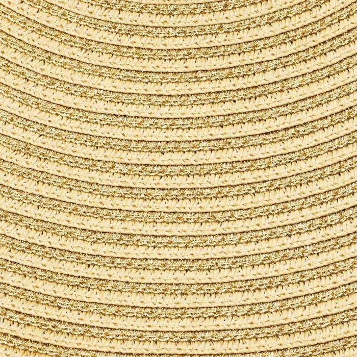 Women Moda In Pelle Hats Verona Hat Natural 8211 Gold Textile