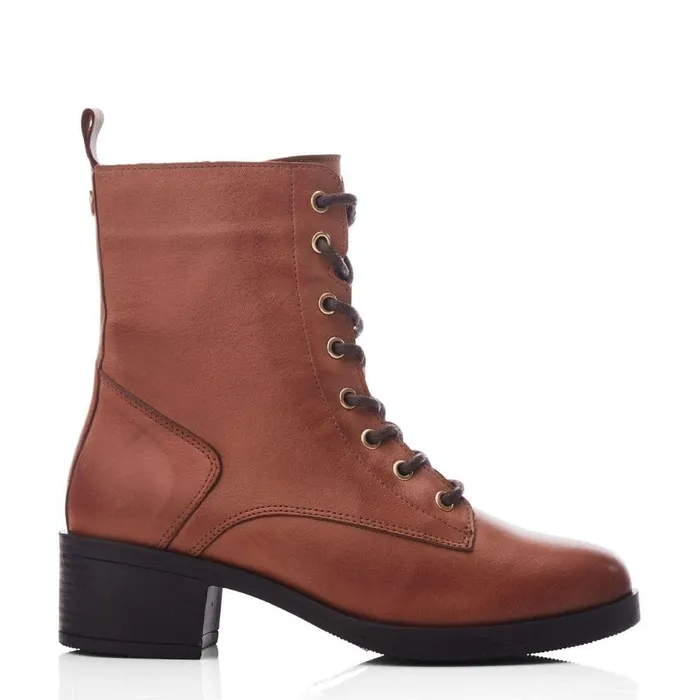Women Moda In Pelle Heeled And Wedge Boots Calia Tan Leather