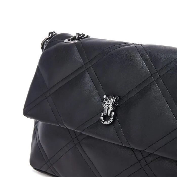 Women Moda In Pelle Shoulder Bags Bea Bag Black Porvair
