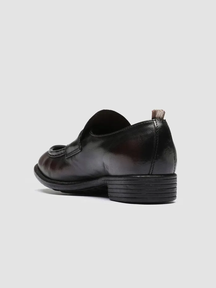 Women Officine Creative Footwear CALIXTE 020 Dark Burgundy Leather Penny Loafers Women Officine Creative Footwear CALIXTE 020 Dark Burgundy Leather Penny Loafers