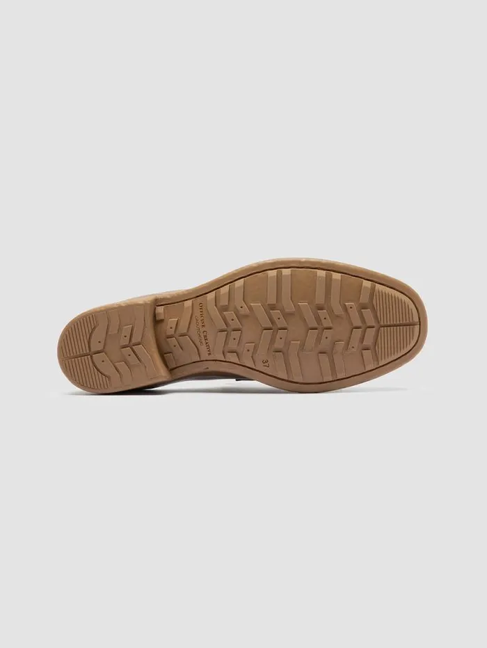 Women Officine Creative Footwear CALIXTE 063 Taupe Leather Mule Sandals