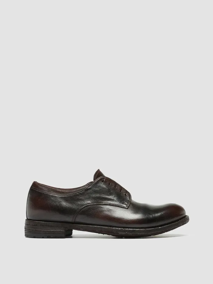 Women Officine Creative Footwear LEXIKON 012 Brown Leather Derby Shoes