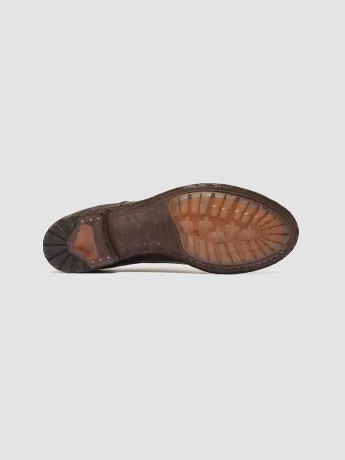 Women Officine Creative Footwear LEXIKON 012 Brown Leather Derby Shoes Women Officine Creative Footwear LEXIKON 012 Brown Leather Derby Shoes