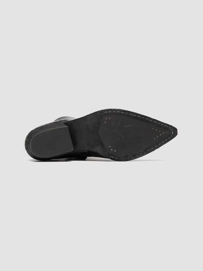 Women Officine Creative Footwear NOELIE DD 102 Black Leather Zipped Boots Women Officine Creative Footwear NOELIE DD 102 Black Leather Zipped Boots