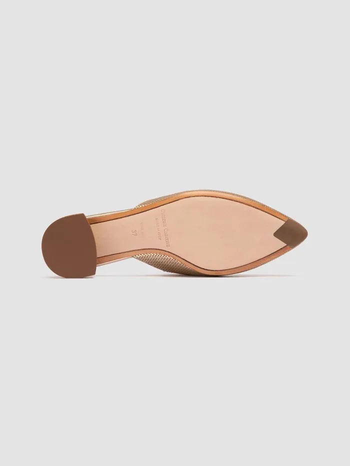 Women Officine Creative Footwear SAGE 106 Platinum Leather Mule Sandals Women Officine Creative Footwear SAGE 106 Platinum Leather Mule Sandals