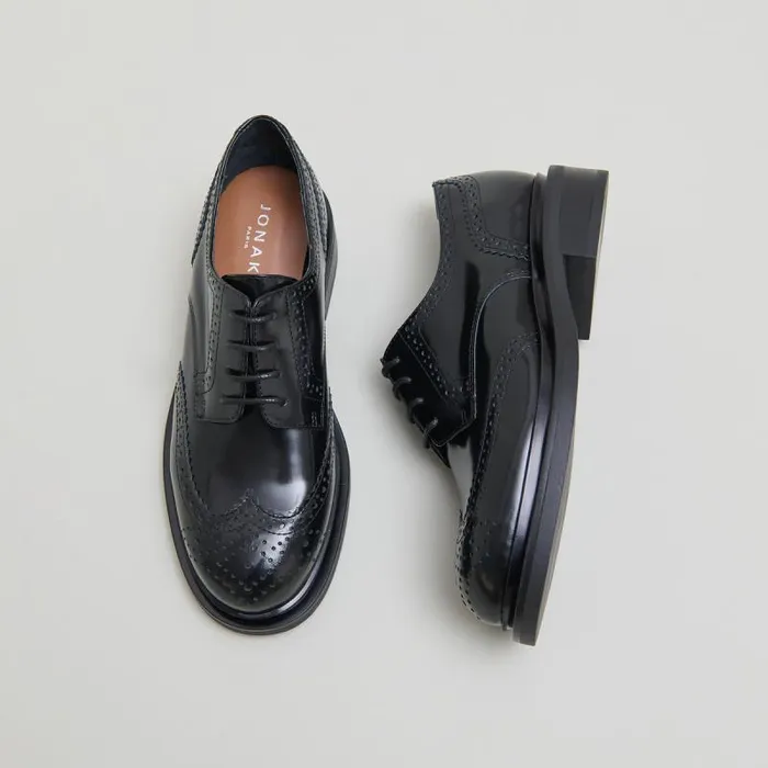 Women Openwork Derbies Black JONAK Derbies Oxfords Women Openwork Derbies Black JONAK Derbies Oxfords