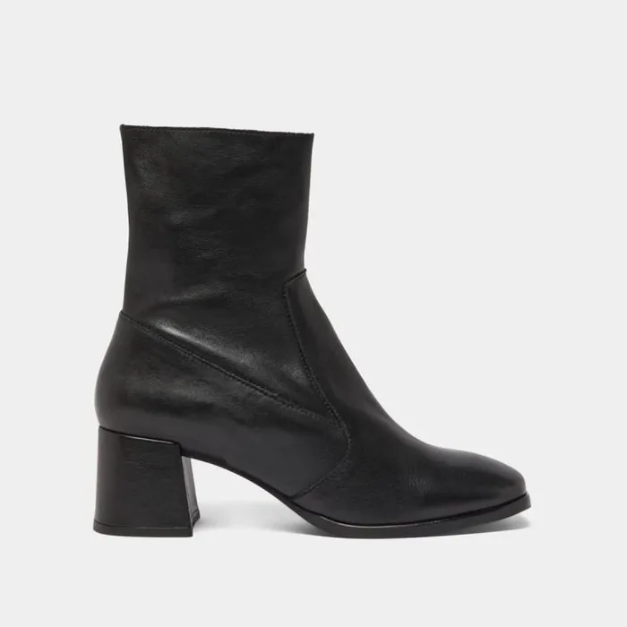 Women Ovaltoe Boots Black JONAK Ankle Boots Lowboots