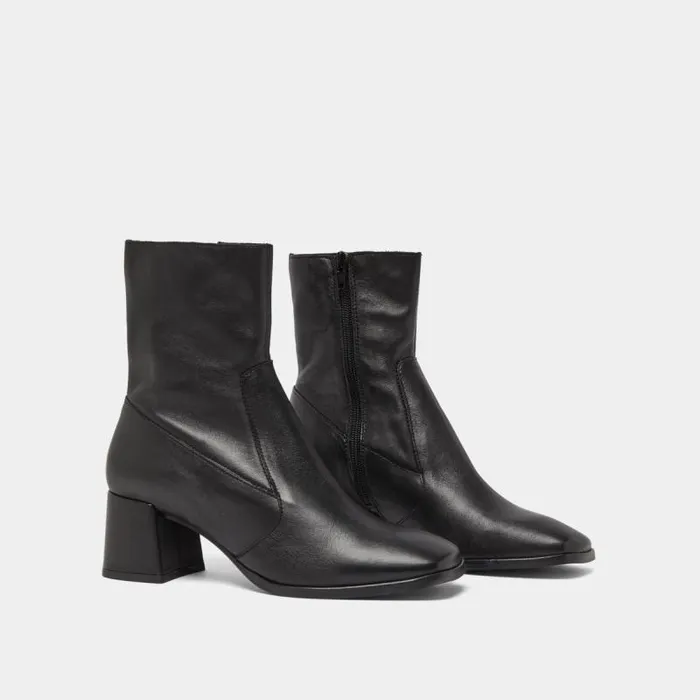 Women Ovaltoe Boots Black JONAK Ankle Boots Lowboots