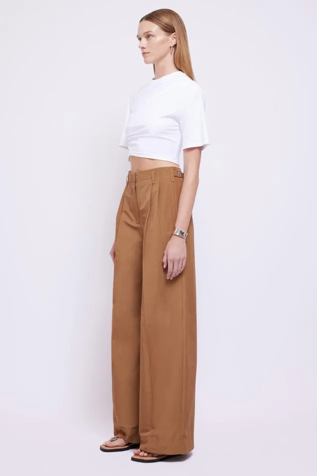 Women Pants and Bottoms Jonathan Simkhai Leroy Cotton Pant Women Pants and Bottoms Jonathan Simkhai Leroy Cotton Pant