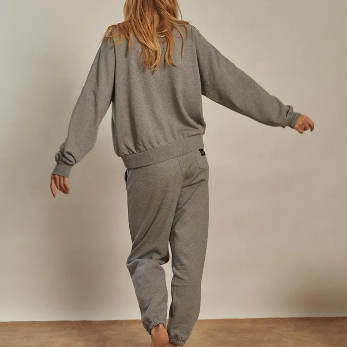 Women Pants Love Stories Donna Pants Grey